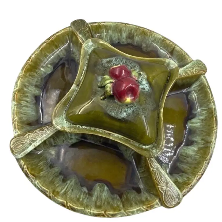 Vintage Divided Serving Set by Wade Pottery of California USA