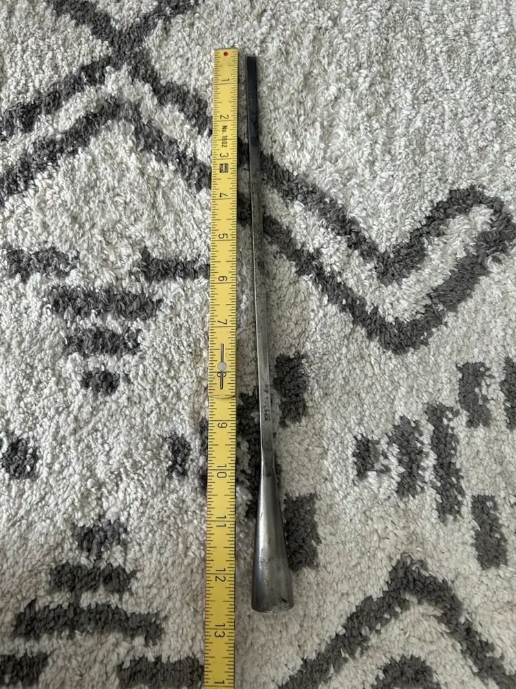 1/4” Wide 9” Deep Mortise Chisel