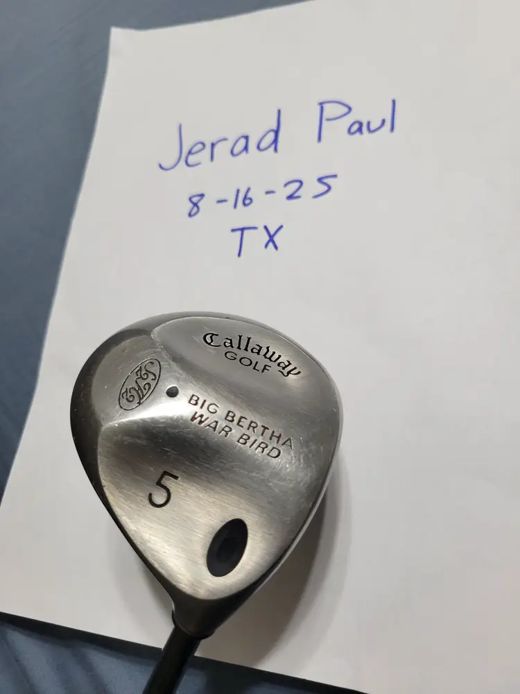 Callaway Big Bertha War Bird 5 wood