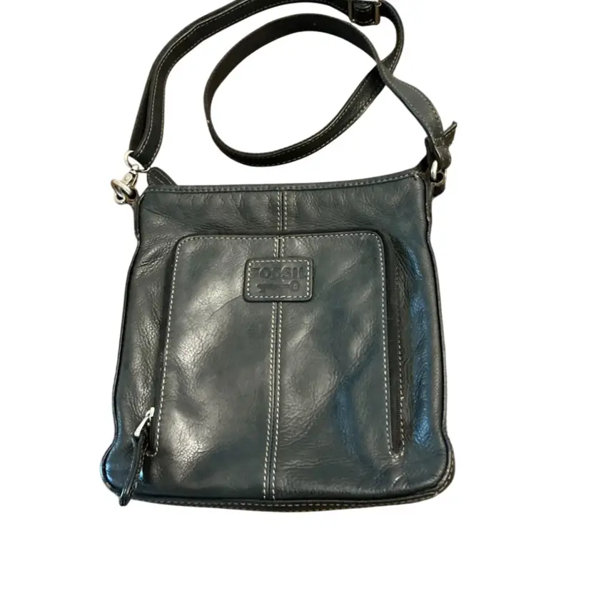 Vintage Fossil Slim Crossbody Bag
