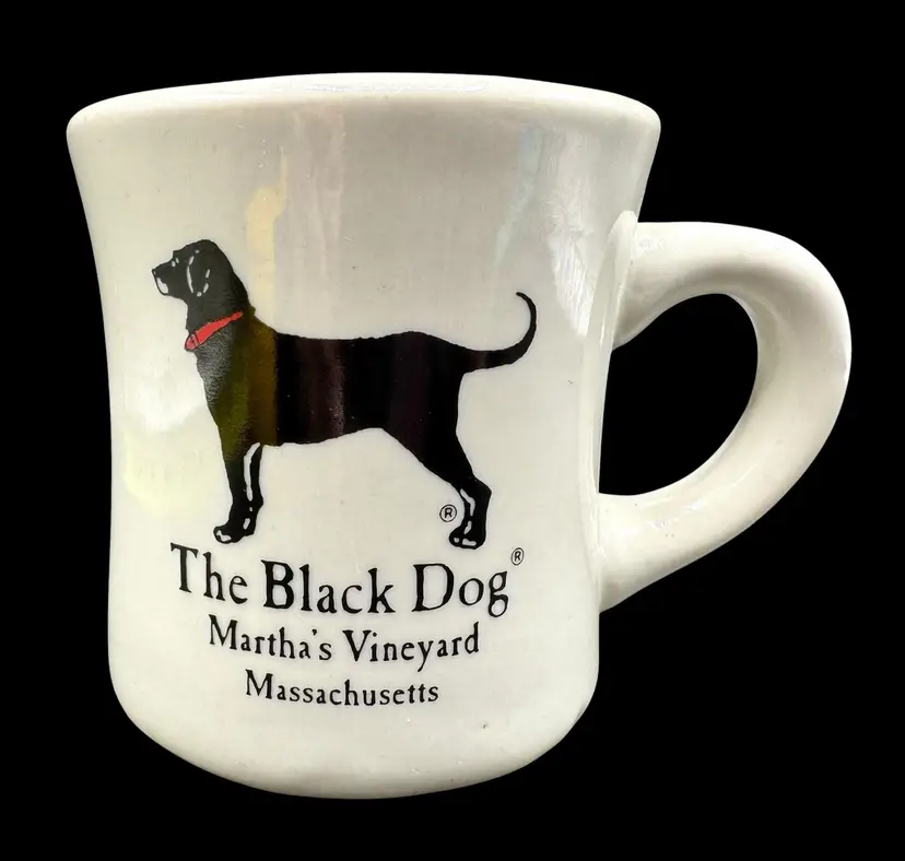 Coffee Mug The Black Dog Martha’s Vineyard Massachusetts Tavern Restaurant Diner
