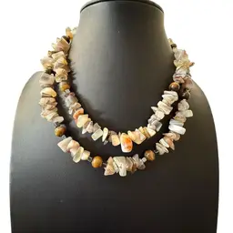 Stone Chip Necklace