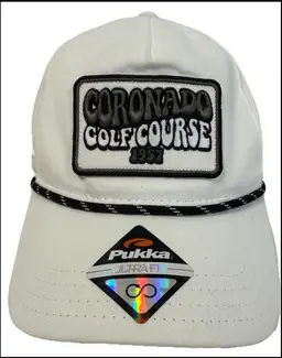 Coronado Golf Course Legendary 1957 Golf  Black Rope Snapback