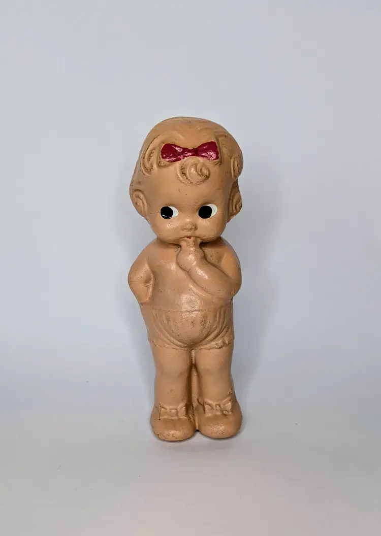 Vintage/Antique Kewpie Charlotte doll Bisque Mold 5.5 Inches Hand Painted