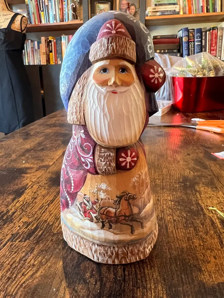 Handcarved Santa
