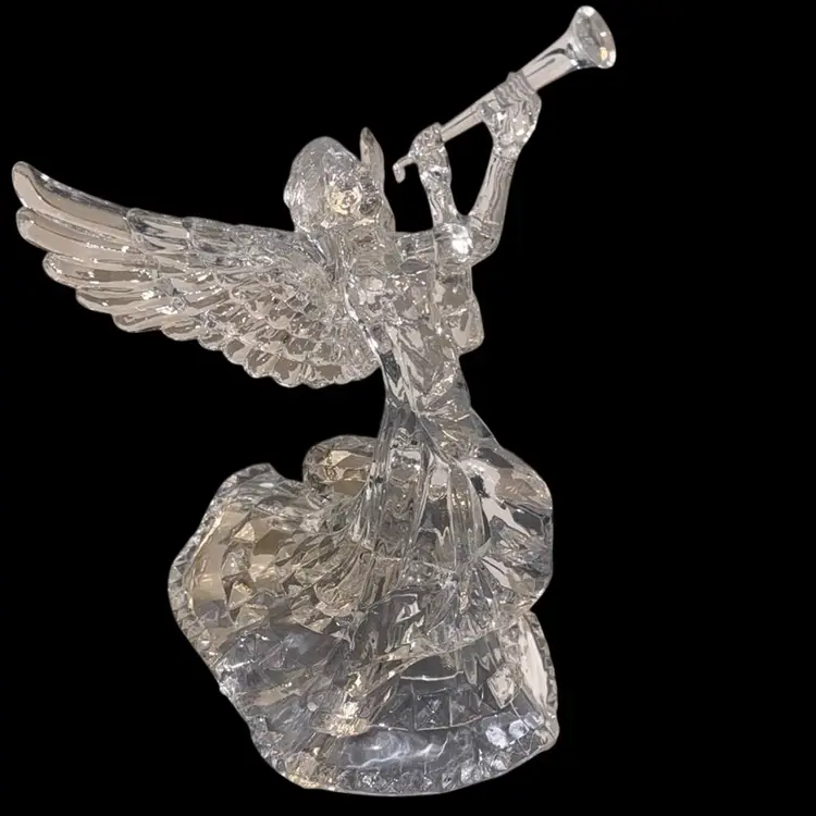 vintage Silvestri Wonder of Christmas herald angel Acrylic tree topper