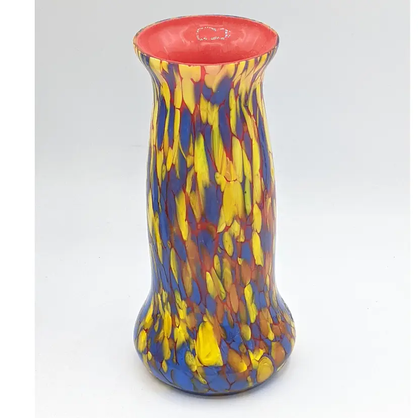 Czechoslovakian "Spatter" Vase