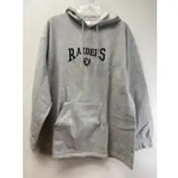 Vintage Raiders Hoodie Gray See Photos for details