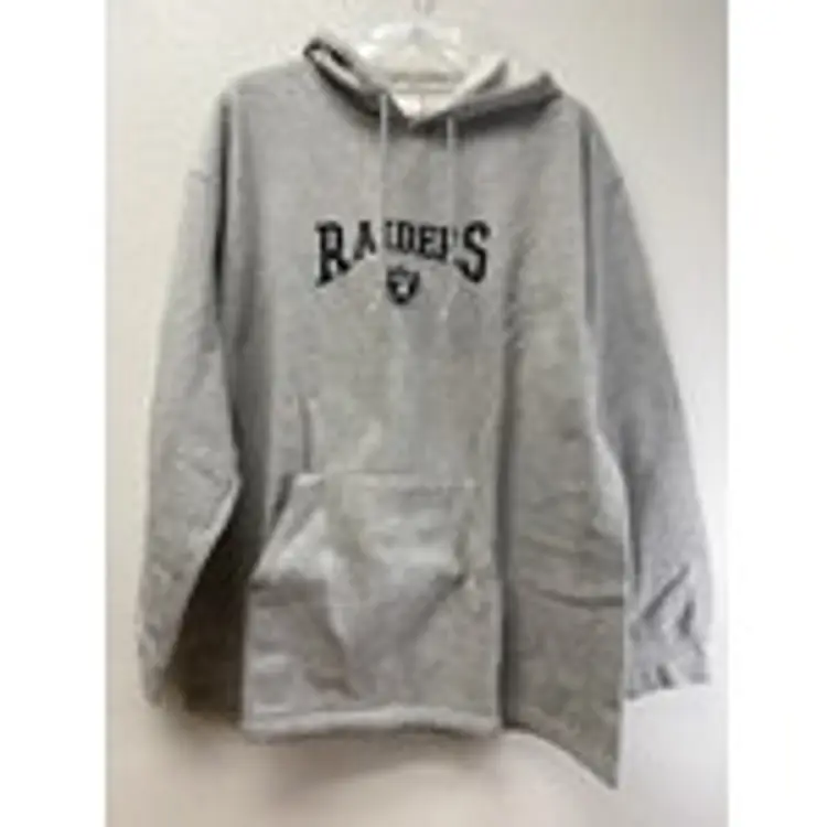 Vintage Raiders Hoodie Gray See Photos for details