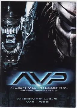 Alien vs Predator Movie Promo Card P-1 Inkworks 2004