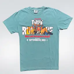 Medium - Seafoam SHORT SLEEVE - True Romance Seafoam Color Rucking Fotten "You're So Cool!" T-Shirt