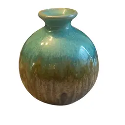 Beautiful Colors On This Pottery Vase