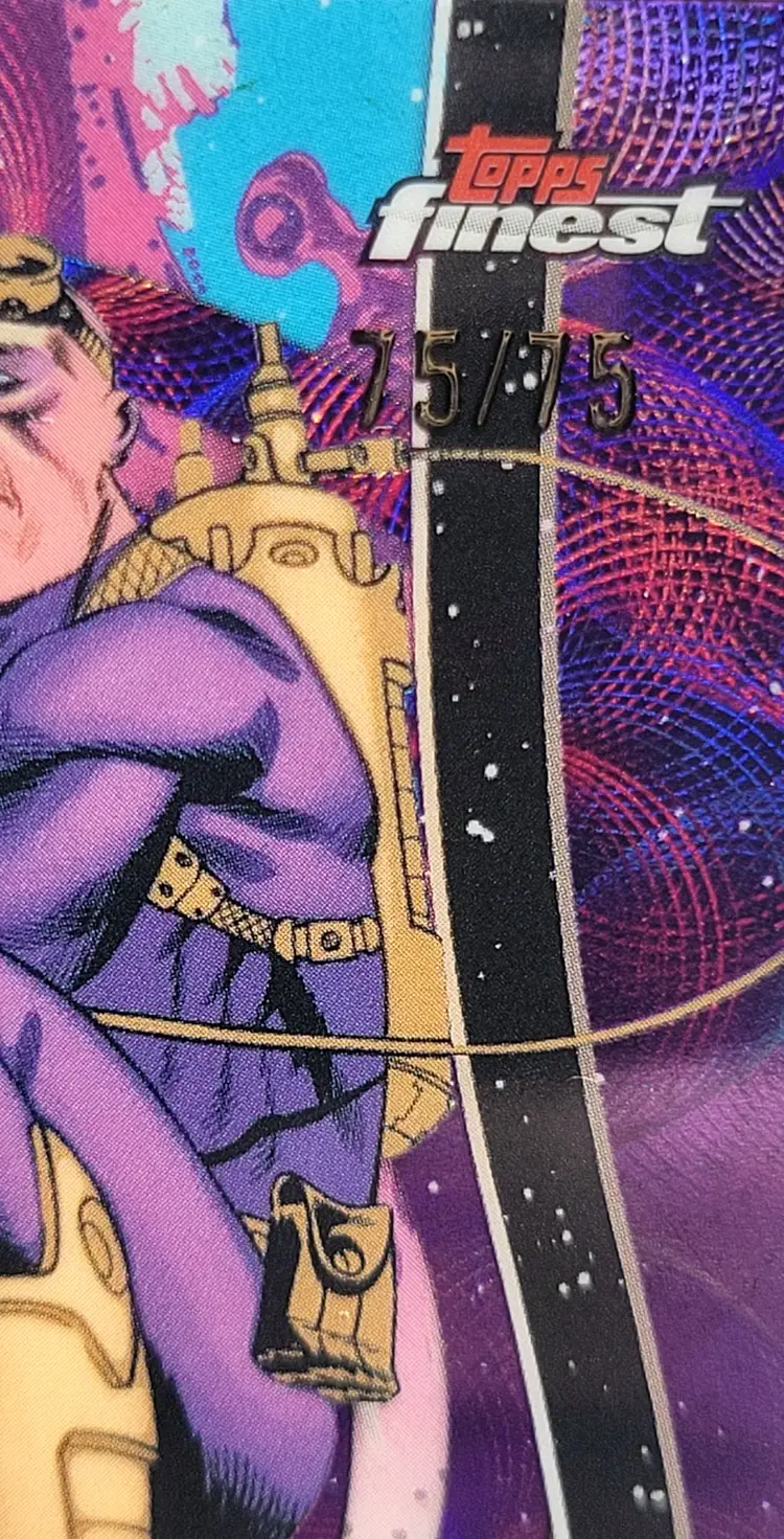 2026 Topps Finest Fantastic Four Trapster Negative Zone Purple Kaleidoscope /75