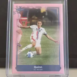 Quinn, 2022 Parkside NWSL Paramount - Ruby, OL Reign, Soccer Card