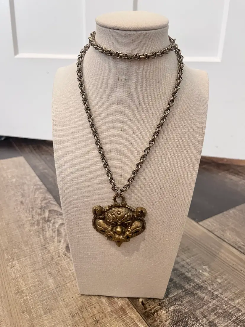 Vintage Indian Statement Necklace