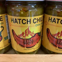 Hatch Green Chile Yellow Label Extra Hot Salsa