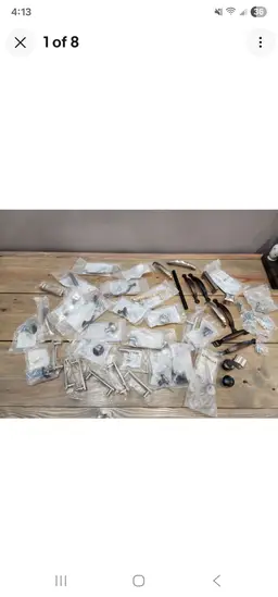 Random Lot Of 40 Allen Roth Cabinet Drawer Pulls Knobs Project Rehab