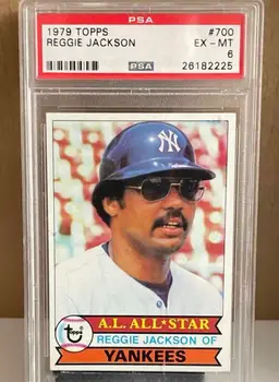 Reggie Jackson 1979 Topps PSA 6