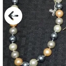 Vintage “George” Faux Pearl Necklace