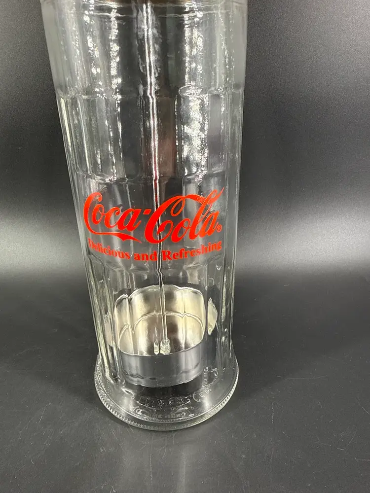 Vtg 1992 The Coca-Cola Company Diner Style Straw Dispenser
