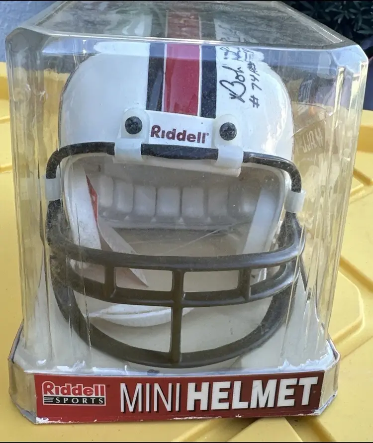 3 Signature HOF Mini Helmet