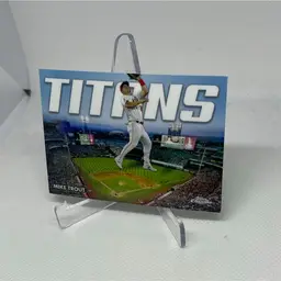2023 topps chrome mike trout #ct-3 Angels 