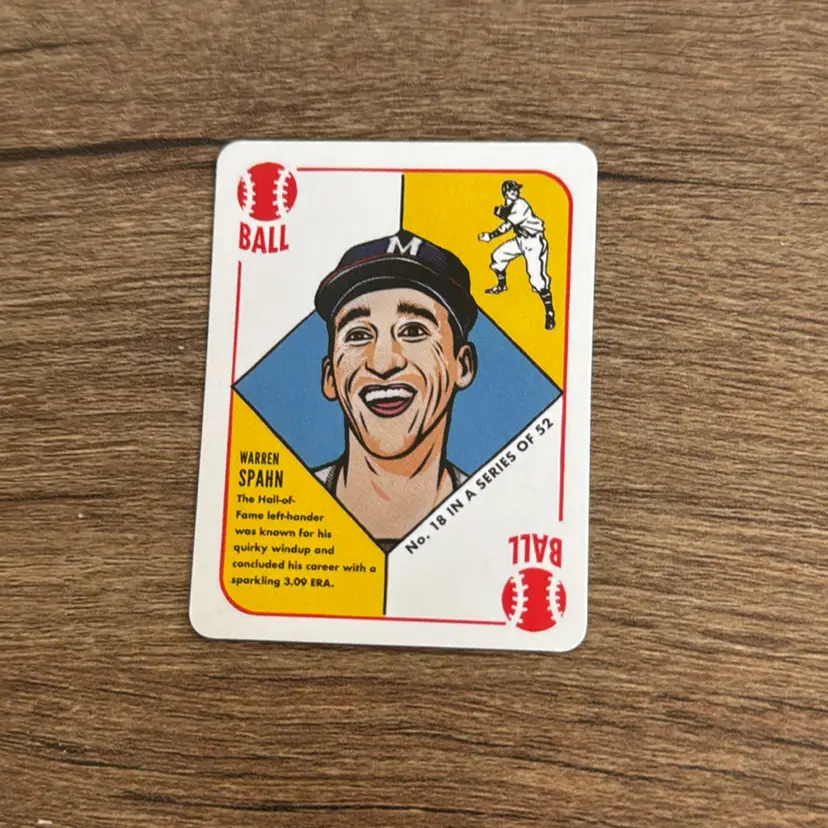 Warren Spahn
2021 Topps 1951 Blake Jamieson 
Milwaukee Braves 