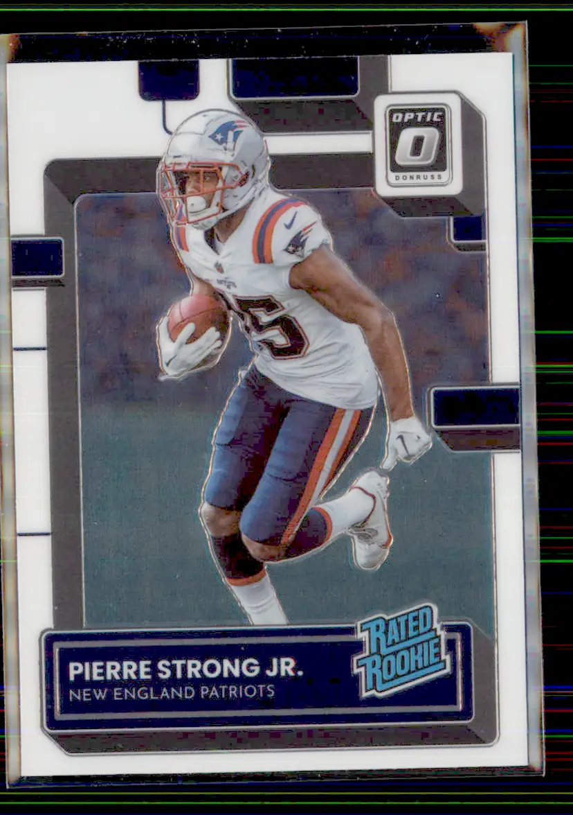 Pierre Strong Jr. 2022 Donruss Optic #241 - New England Patriots - (130-260)