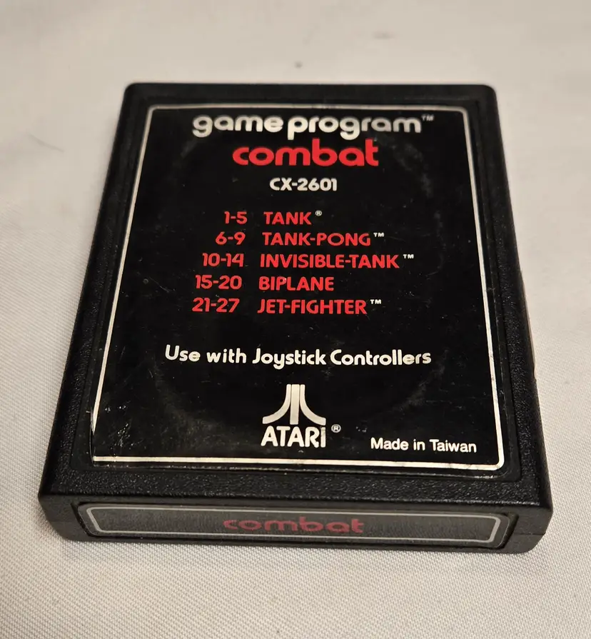 Atari Combat #1 - Tested!