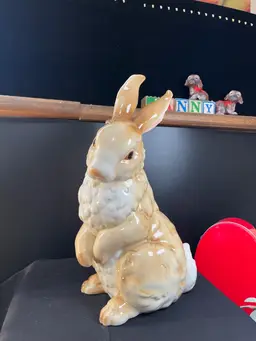 Kaldun & Bogle-Life Like Textured Standing Rabbit