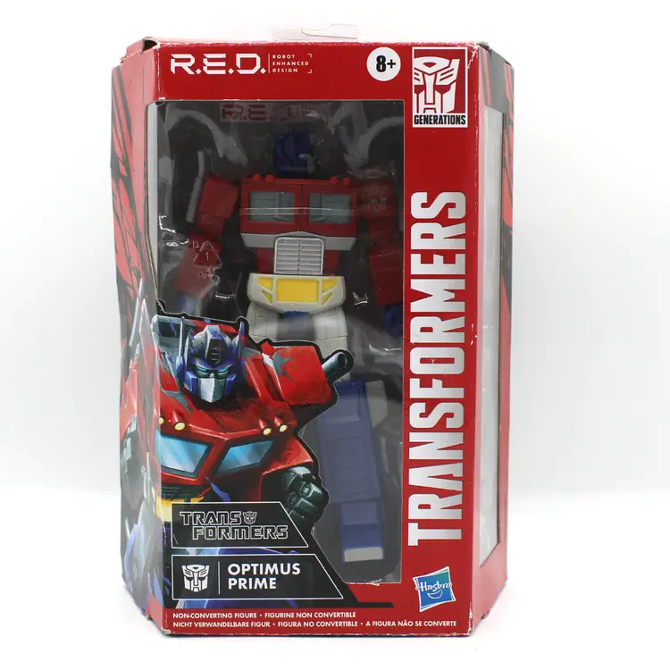 2020 Hasbro R.E.D. Optimus Prime 6" Action Figure G1 Non-Transforming Sealed Box