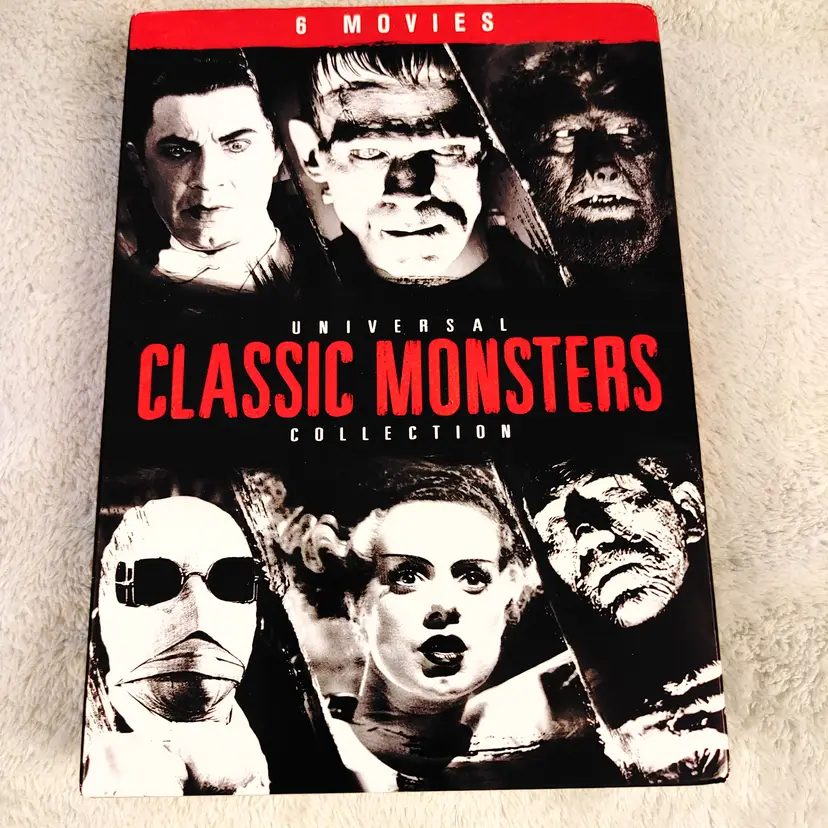 DVD. Universal Classic Monsters Collection. 6 movies. Used.. Unopened.
