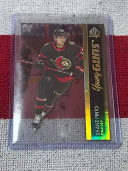 2021-22 SP Authentic Shane Pinto Young Guns Acetate - Ottawa Senators