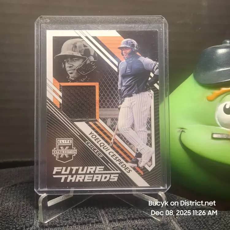 2021 Panini EEE Relic - Yoelqui Cespedes Chicago White Sox