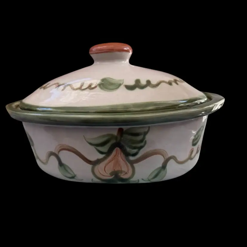 Louisville Stoneware Pottery Harvest Pear Casserole