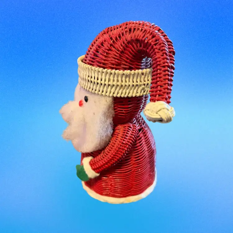 1991 Santa And Basket With Liner