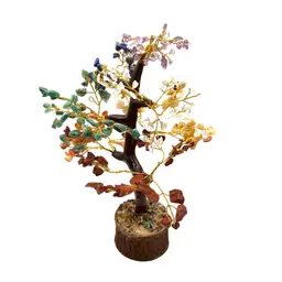 25 - Crystal Healing Chakra Tree New In Box India 8.5”