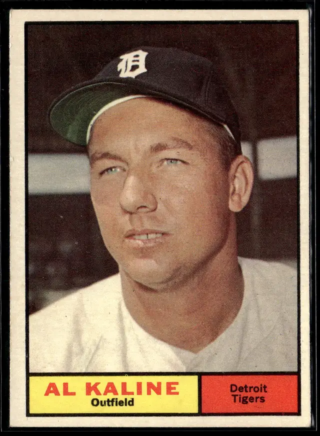 #34 Al Kaline 1961 Topps #429 *LIVE AUCTION*