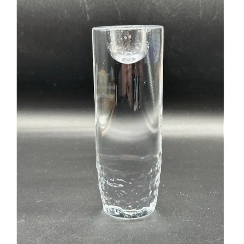 Ralph Lauren Hewitt Lead Crystal Slovenia Single Candlestick Holder