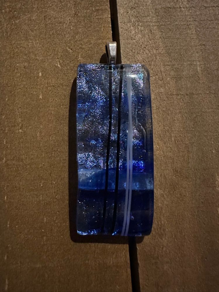 Murano-Style Dichroic Pendant