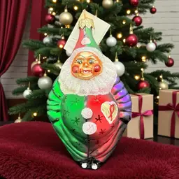 Christopher Radko A Caring Clown 1997 Vintage Christmas Ornament AIDS Awareness
