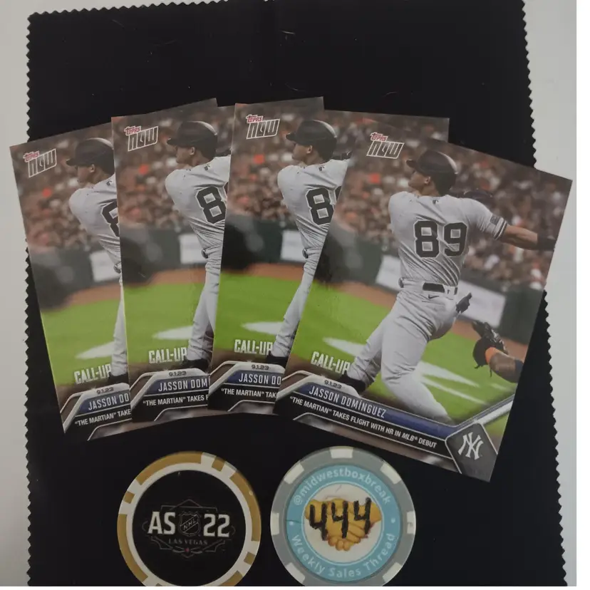 2023 Topps Now Jasson Dominguez Call Up (First MLB card) - New York Yankees