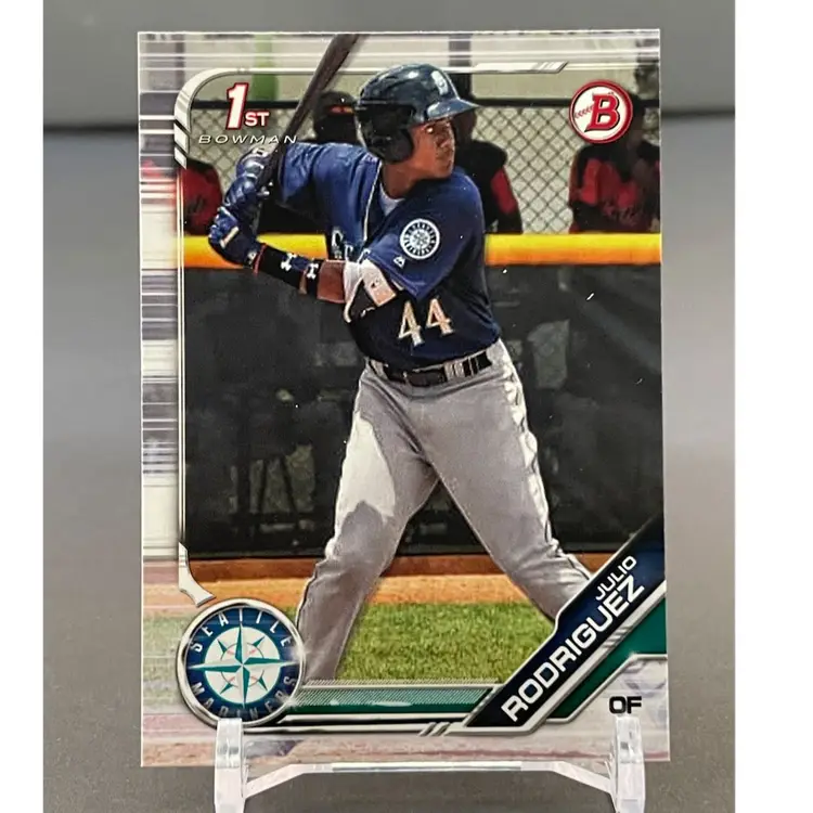 Julio Rodriguez 1st Bowman Paper - Seattle Mariners