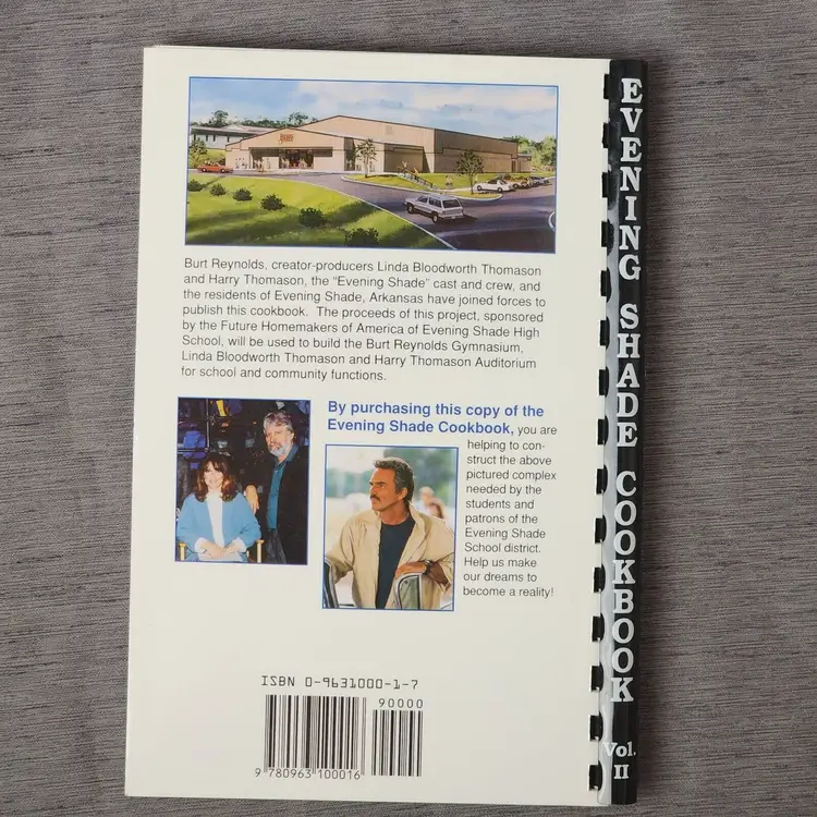 Evening Shade Arkansas Cookbook Volume II Vintage Southern Recipes Desserts 1993