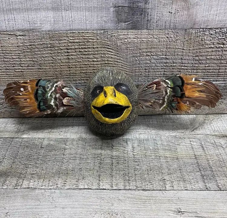 Vintage Duck Decor Wall Hanging Figure