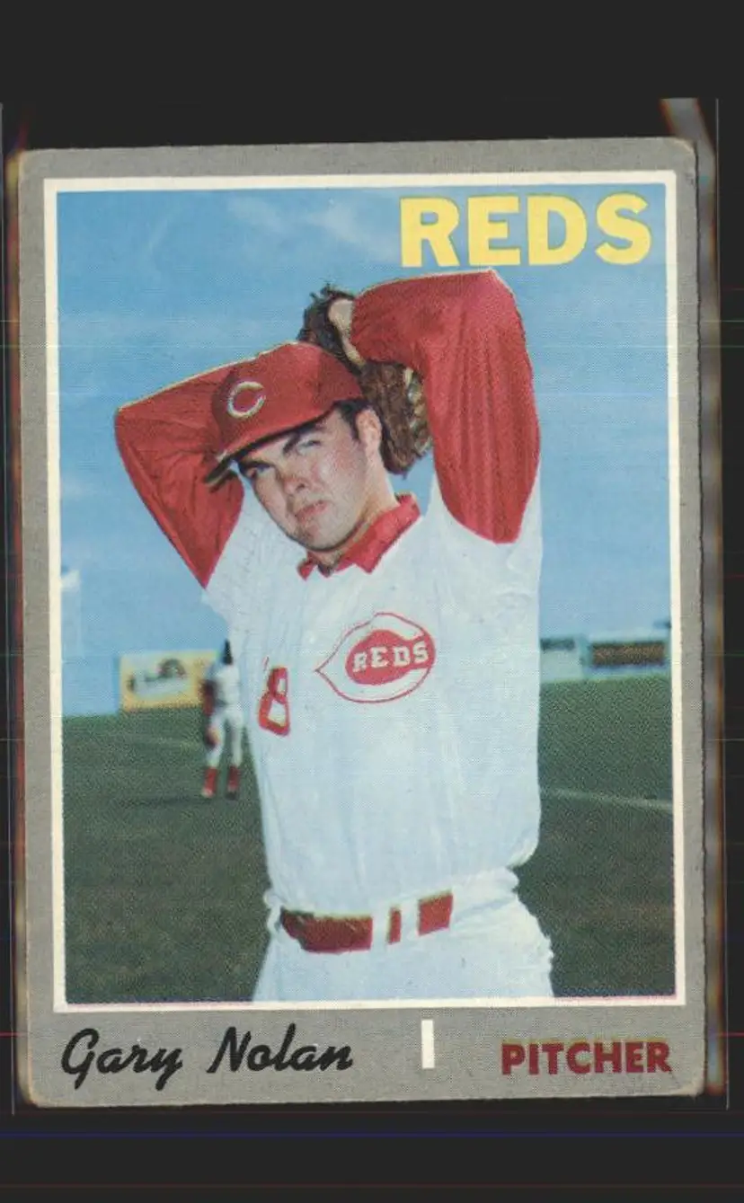 Gary Nolan 1970 Topps #484 - (pk6) - Cincinnati Reds