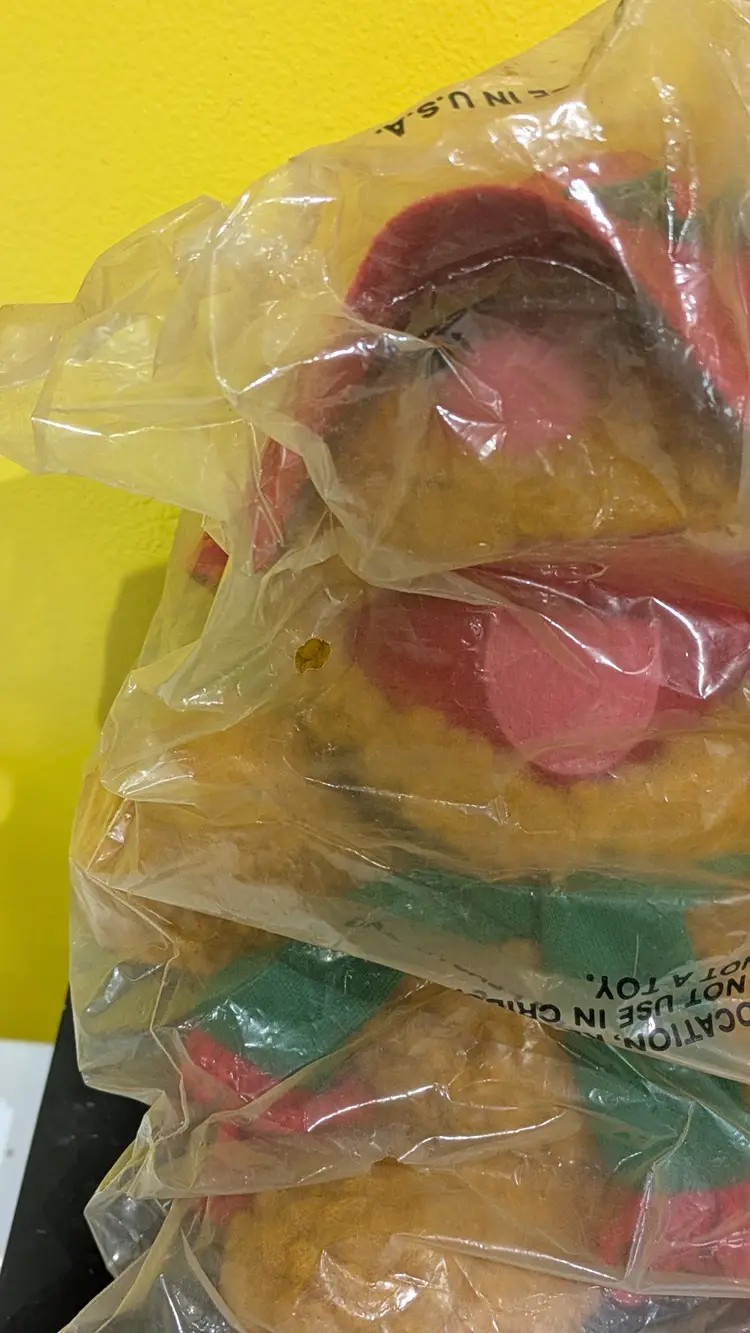 COLLECTIBLE MCDONALD'S BABY FOZZIE BEAR STUFF ANIMAL 8 INCH TALL SEALED BAG