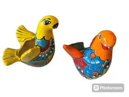 Item #293 Talavera Dove Pots