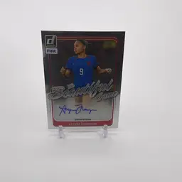 ALYSSA THOMPSON - USWNT AUTO 24-25 PANINI DONRUSS FIFA THE BEAUTIFUL GAME AUTOGRAPHS - Soccer card