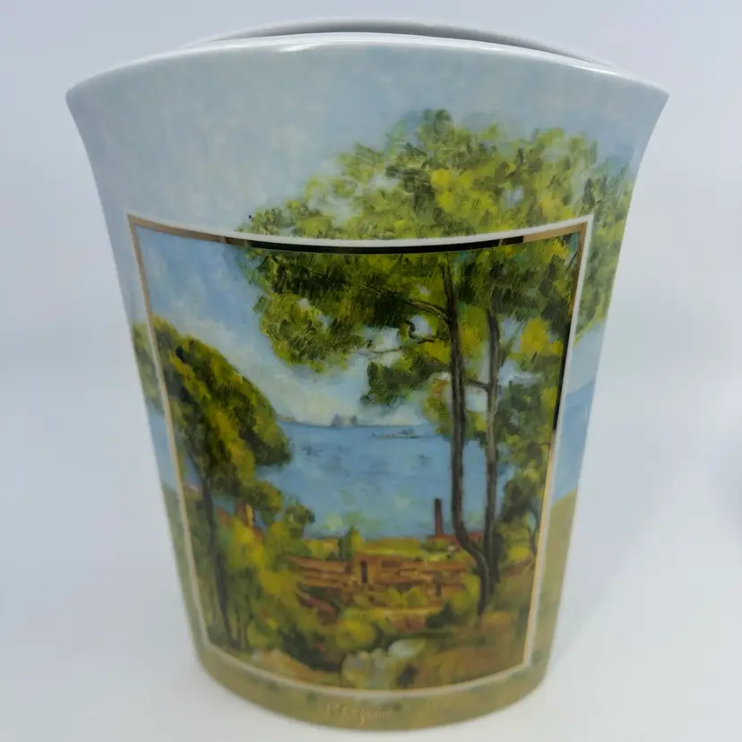 Goebel Artis Orbis Germany Paul Cezanne L’estaque Limited Edition Vase